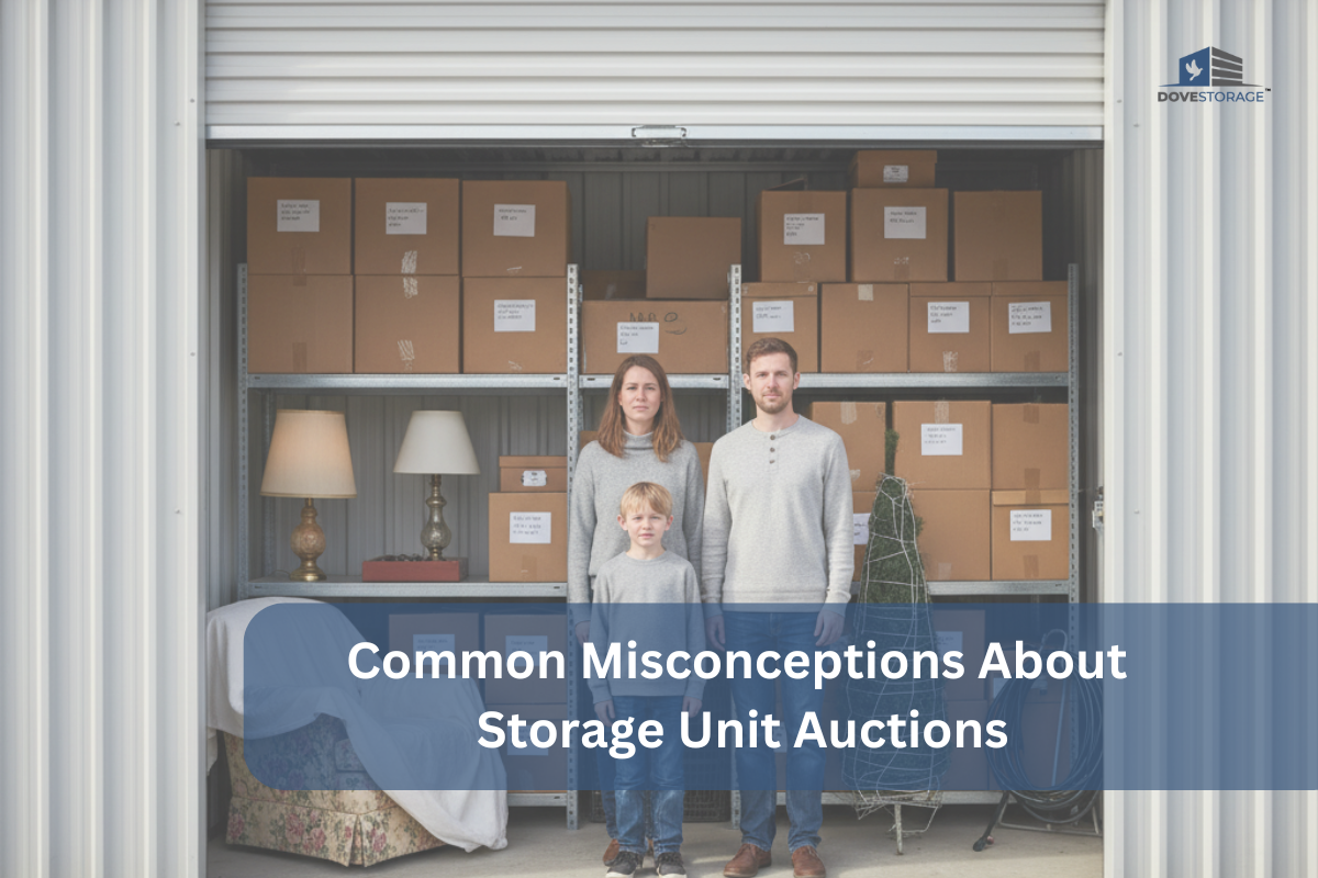 Common Misconceptions About Storage Unit Auctions